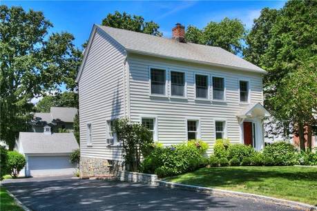 Single Family Home Sold in Darien CT 06820. Old colonial house near waterfront with 2 car garage.