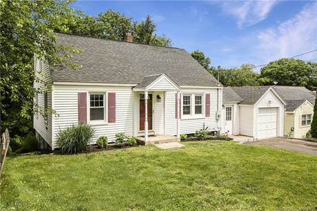 Single Family Home For Sale in Danbury CT 06810. cape cod house near waterfront with 1 car garage.