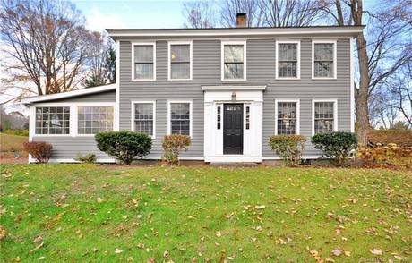 Single Family Home For Sale in Newtown CT 06482. Old colonial, antique house near waterfront.