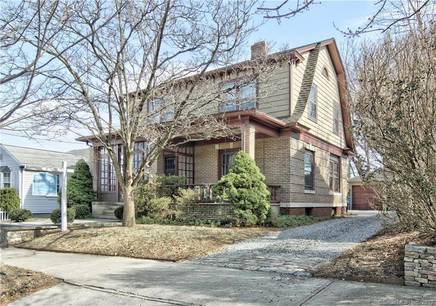 Single Family Home Sold in Bridgeport CT 06605. Old colonial house near waterfront with 2 car garage.