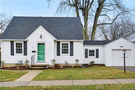 Single Family Home For Sale in Stratford CT 06614. cape cod house near waterfront with 1 car garage.