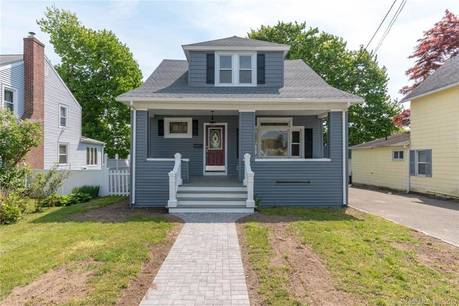 Single Family Home Sold in Stratford CT 06614. Old cape cod house near waterfront with 1 car garage.