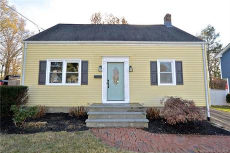 Single Family Home For Sale in Stratford CT 06614. cape cod house near waterfront with 1 car garage.